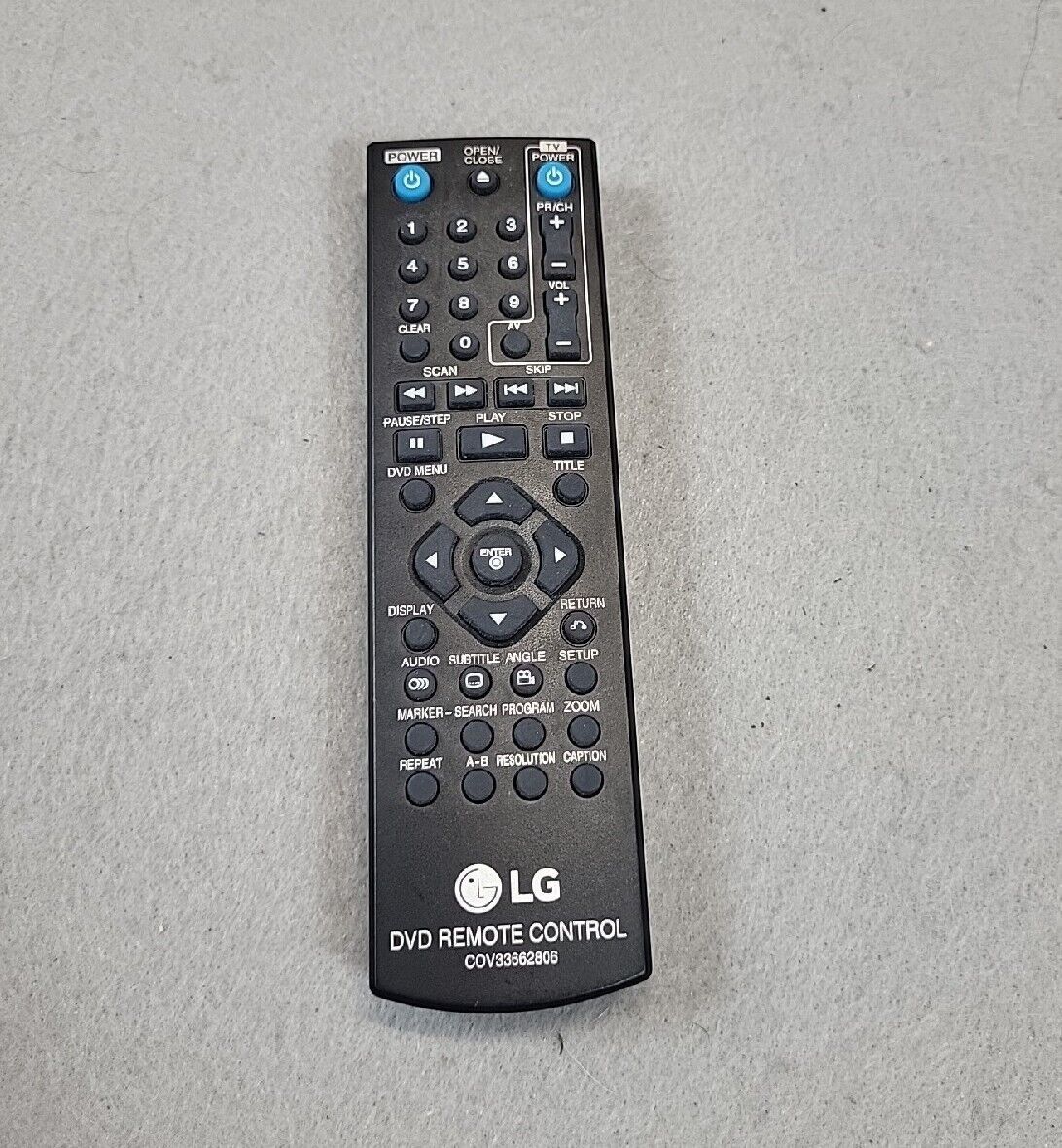 LG DVD Remote COV33662806 - $10.88