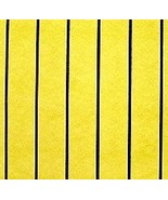 Lot of 12dr (24 single rolls) Clarence House Black Stripe Gold Yellow Wallpaper - $72.00