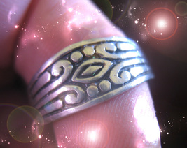 HAUNTED RING SORCERER&#39;S DIVINE MASTER CODES HIGHEST LIGHT COLLECT MAGICK  - $280.77