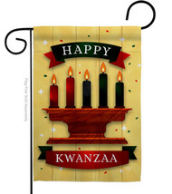 First Fruits Harvest Garden Flag Kwanzaa 13 X18.5 Double-Sided House Banner - $19.97