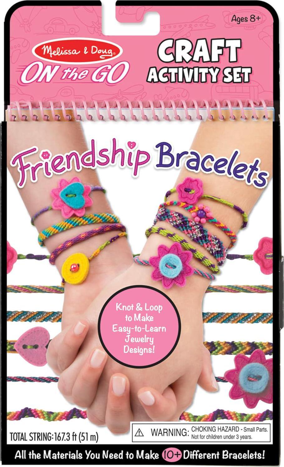 Hapinest Make Your Own Flower Crowns and Bracelets Craft Kit for Girls  Gifts Ages 6 7 8 9 10 Years Old and Up