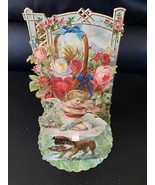 Victorian Fold Out 3D Angel Valentine&#39;s Day Card  - $35.00
