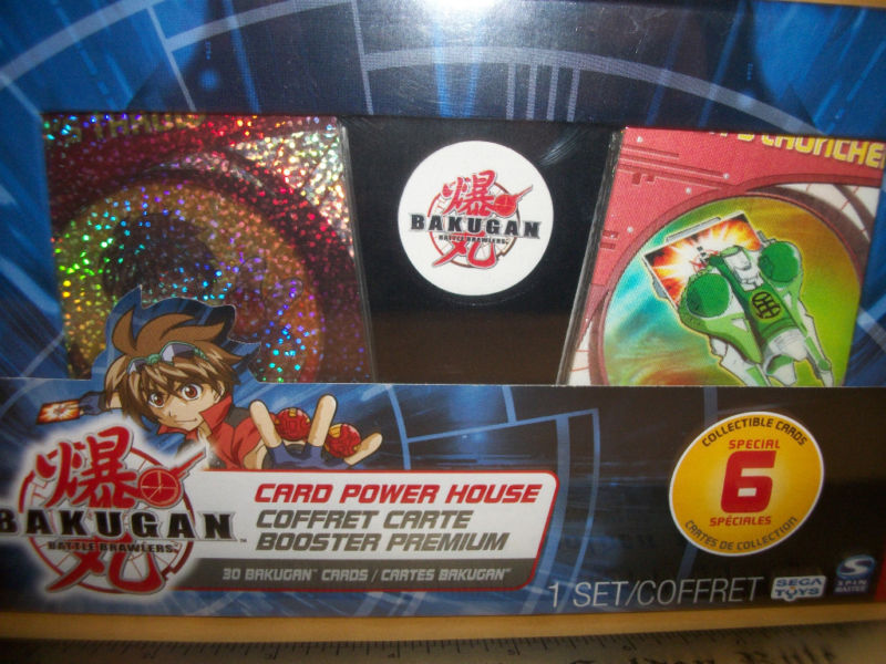 Bakugan Battle Brawlers Card Power House Box 30 Cards 