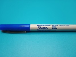 2 Pack) NEW Sharpie Fine Point Permanent Black, Blue and Red Markers