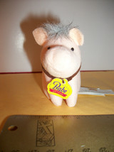 Babe Pig In City Plush Toy 1998 Universal Equity Piggy Stuffed Animal 4&quot;... - $4.74