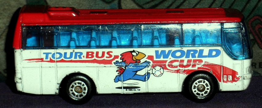 Matchbox Ikarus Coach Bus - Airport Shuttle