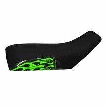 Bombardier DS 650 Green Flame ATV Seat Cover #M205329 - $31.95