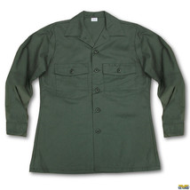 Rare Vietnam Era Military Durable Press 14.5 X 31 Utility Shirt Uniform ... - $80.99