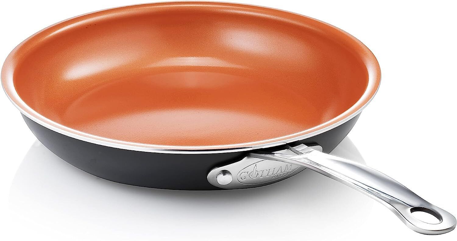 T-Fal B039S264 Excite 8 and 10.25 Non-stick Fry Pan Set, Red