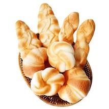 Panda Legends 8 Pieces Artificial Bread Set Fake Croissant Photography Props Hom - $60.03
