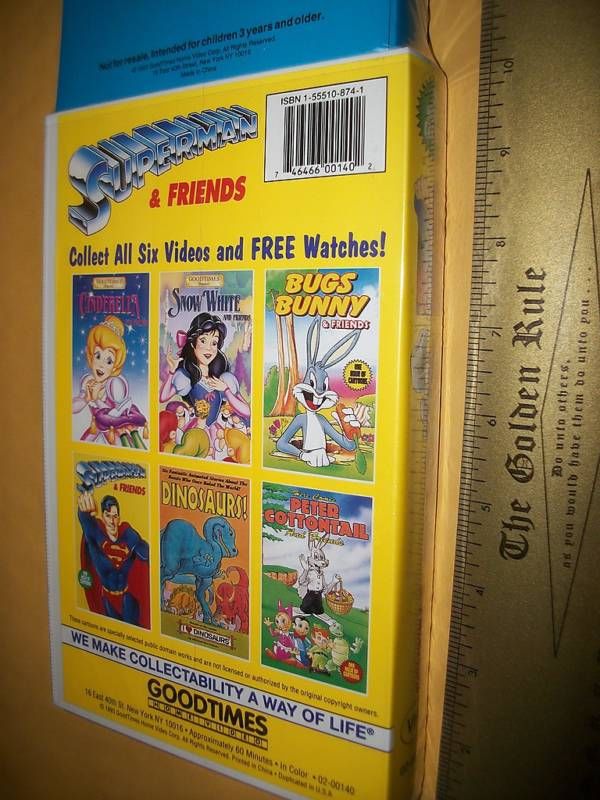 50 Classic Cartoons VHS