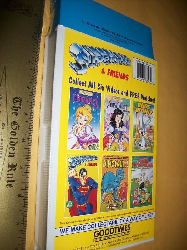 50 Classic Cartoons VHS