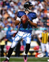 Joe Flacco Autographed 8x10 Rp Photo Baltimore Ravens  Check Out The Pink Shoes - $14.99