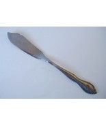Stainless Steel Butter Knife Initial P Rose Pattern Korea Table Flatware... - $12.00