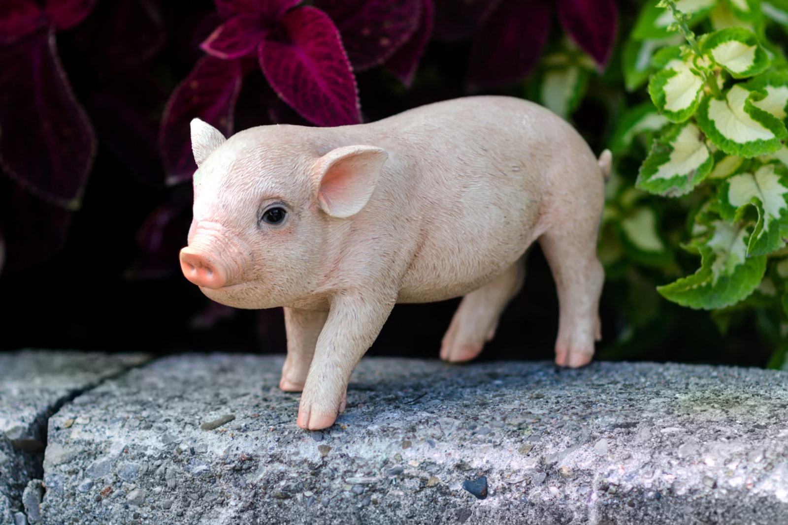 PigStanding Baby PigGarden Statue, Home Decor, Animal Sculpture