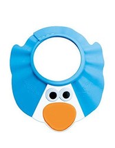 Creative Cartoon Children's Bath Cap/Shower Hat Can be Adjusted Blue Penguin