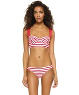 NWT KATE SPADE swimsuit XS bikini 2PC set bralette underwire poppy corse... - $96.99