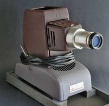 AOC Delineascope Model MC w American Optical 5&quot; Lens 2 x 2 Slide Project... - $75.00