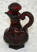 Vintage Avon 1876 Cape Cod Ruby Red Glass Cruet - $7.91