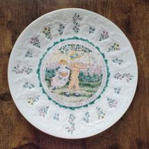 Royal Doulton Plate, Sagittarius Zodiac Sign, Kate Greenaway's Almanack design - $24.99