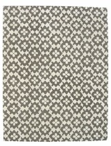 Hand Tufted Diamond Basic Gray 6' x 9' Contemporary Woolen Area Rug Carpet - $479.00