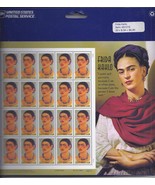FRIDA KAHLO  (USPS) .34 c Stamp Sheet 20 - $19.95