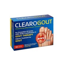 Live-Well CLEAROGOUT Gout Therapy Alkalinising 1 Box 30 Sachet Free Ship... - $34.79