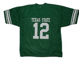 Blake #12 Necessary Roughness Texas State New Men Football Jersey Green Any Size image 1