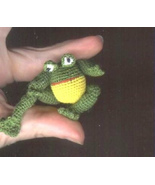 CLEO Mini Thread Crochet Frog Pattern by Edith Molina - Amigurumi PDF Do... - $6.99