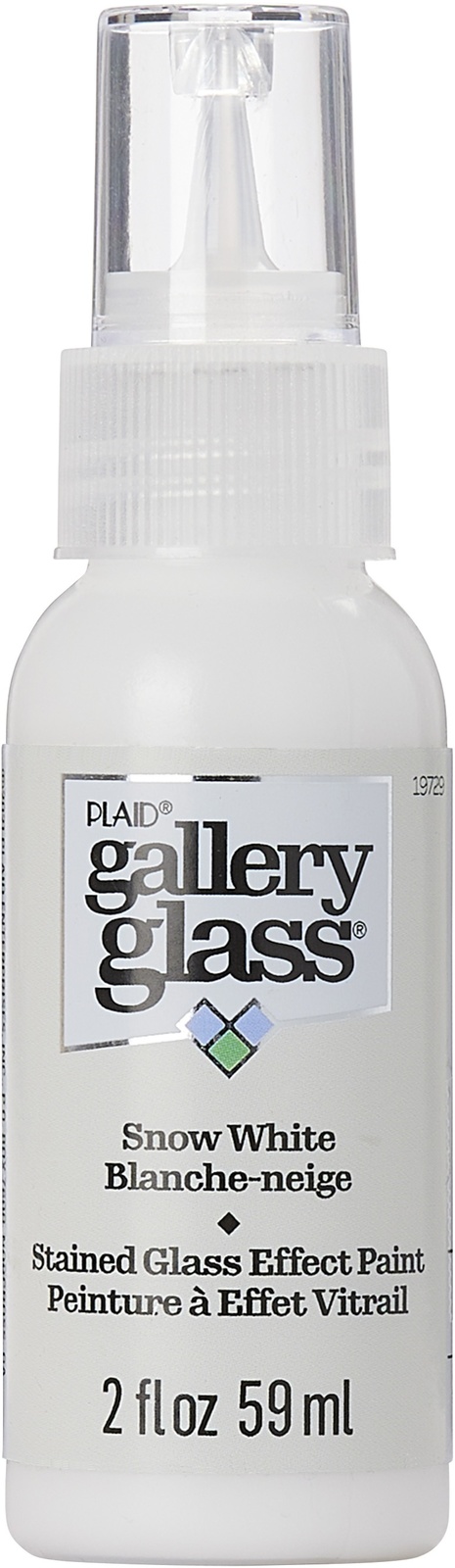 Plaid Gallery Glass Paint 2oz, Aqua Shimmer
