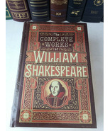 The Complete Works of William Shakespeare - leather-bound - New - $38.00