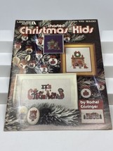 Christmas Kids - Leisure Arts #175 Cross Stitch Booklet 1980 Craft Patterns - $7.91