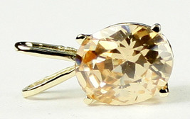 P002, Champagne CZ, 14KY Gold - $153.06