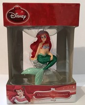 Hallmark Disney Little Mermaid ARIEL Ornament W/Glitter Tail Stocking St... - $12.94