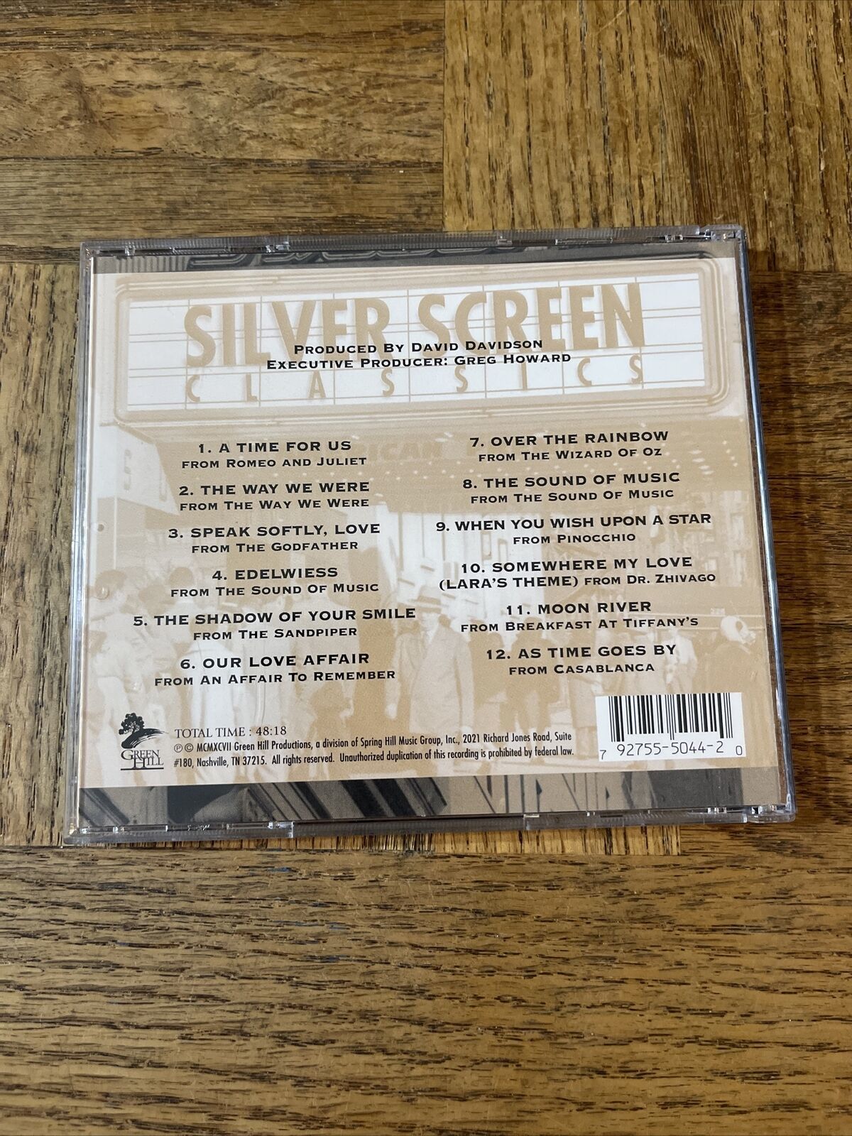 Silver Screen Classics Cd - Cds