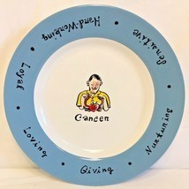 Pottery Barn WHAT&#39;S YOUR SIGN? Zodiac Cancer Salad Plate 8&quot; Plate Brand New - $12.16