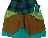 Tartán Escocés Encaje Kilt Minifalda Gótico Tribal S 8 10 Corto Pequeño ... - $38.92