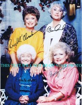 The Golden Girls Signed Autographed Rp Photo Betty White Rue Estelle Bea Arthur - $17.49