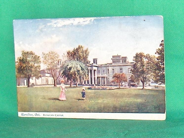 Dundurn Castle Hamilton Ontario Raphael Tuck Oilette Postcard ...