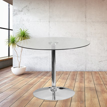 39.25RD Glass Table-29 Base CH-8-GG - $227.95