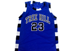 Nathan Scott #23 One Tree Hill Movie Basketball Jersey Blue Any Size image 1