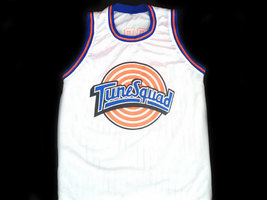 Wile E. Coyote #13 Tune Squad Space Jam Movie Basketball Jersey White Any Size image 2