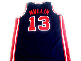 Chris Mullin Custom Team USA Basketball Jersey Navy Blue Any Size image 2