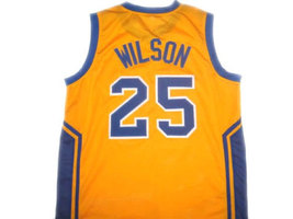 Ben Wilson #25 Simeon High School Basketball Jersey Yellow Any Size image 2