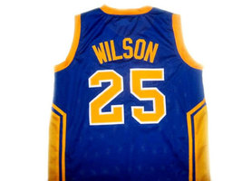 Ben Wilson #25 Simeon High School Basketball Jersey Blue Any Size image 2
