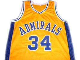 Kevin Garnett #34 Admirals High School Basketball Jersey Yellow Any Size image 1