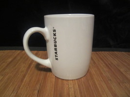 2012 Starbucks Coffee Mug Tea Cup White with Green Mermaid logo - $9.99