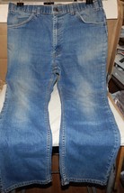 Levi Strauss Jeans Mens Size 36&quot; X 30&quot; Straight Leg Grey 12&quot; Rise 269K - $23.49