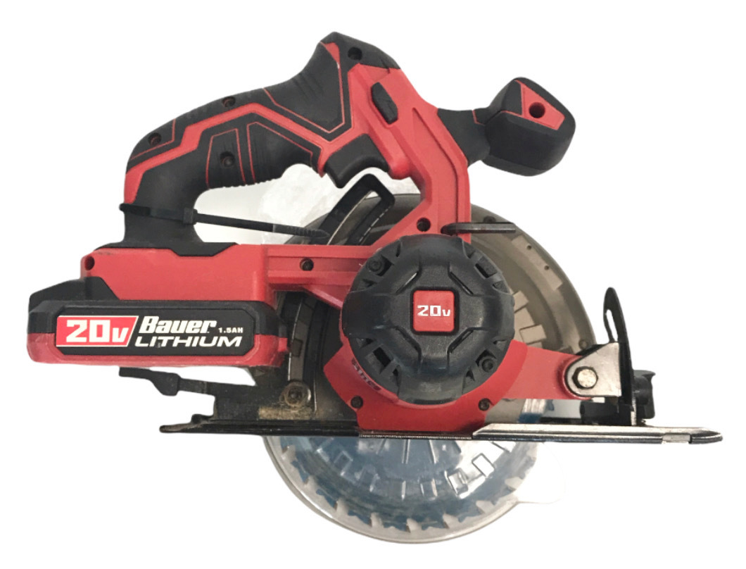 Bauer Cordless Hand Tools 1772cb Circular Saws