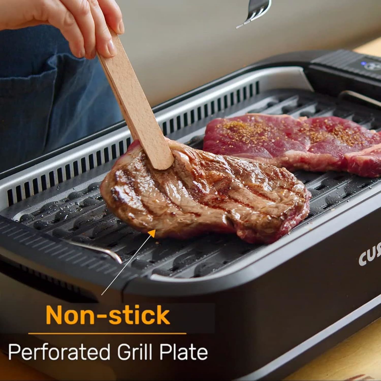 Korean Electric Grill Electric Smokeless Grill Pan Indoor Grill Double  Automatic Rotary Skewer Machine электро гриль для кухни - AliExpress
